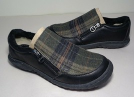 Jambu JBU Size 6.5 M CRIMSON Black Tan Slip On Loafers New Women&#39;s Shoes - £78.33 GBP
