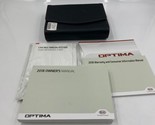 2018 Kia Optima Owners Manual Handbook Set with Case OEM J03B04006 - $26.99