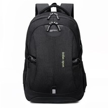 USB Charger Computer Backpack Men Classical School Bags Big Capacity Travel Back - £43.15 GBP