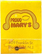 Proud Mary&#39;s, Bloomfield, NJ, Match Book Matches Matchbook - $11.99
