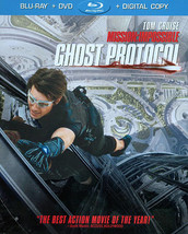 Mission: Impossible - Ghost Protocol (Blu-ray/DVD, 2012, 2-Disc Set) - £4.61 GBP