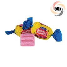 50x Pieces Dubble Bubble Original Flavor Bubble Gum 0.16oz ( Fast Shipping! ) - £9.38 GBP