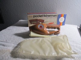 Vintage 1972 Popeil&#39;s Pocket Fisherman Spin Casting Original Box nice working - £42.72 GBP