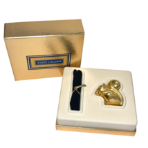 Estee Lauder 1998 Solid Perfume Compact  Squirrel Full Knowing W/ Box NOS - $174.99