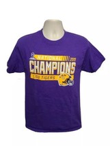 2019 Louisiana State University Tigers National Champions Adult M Purple TShirt - £15.58 GBP