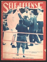 Self-Defense #9 11/1927-Tunney-Dempsey photos and round by round match recap ... - £101.51 GBP