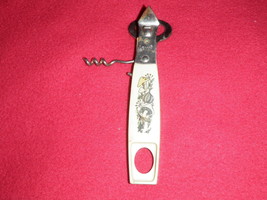 Vintage Mushroom And Onion BONNY Corkscrew Bottle / Can Opener - $13.71