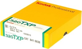 Kodak 8416638 Tri-X 320 4X5-Inch Negative Film (50 Sheets). - £195.11 GBP