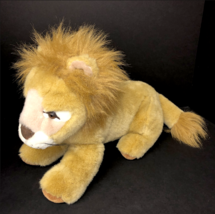 Vintage PBC International Plush Stuffed Animal Lion Large 22 inches Long - £21.23 GBP
