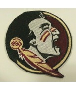 Florida State Seminoles~FSU~Embroidered PATCH~@ 2 7/8&quot; Round~ACC~Iron or... - £3.88 GBP