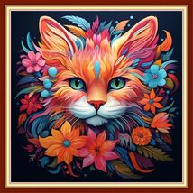 Magxvouy Cross Stitch Embroidery Kit Flower Cat 18x18 inch Colour Arts 15 - $201.78 Magxvouy Cross Stitch Embroidery Kit Flower Cat 18x18 inch Colour Arts 15 - $201.78 MXN