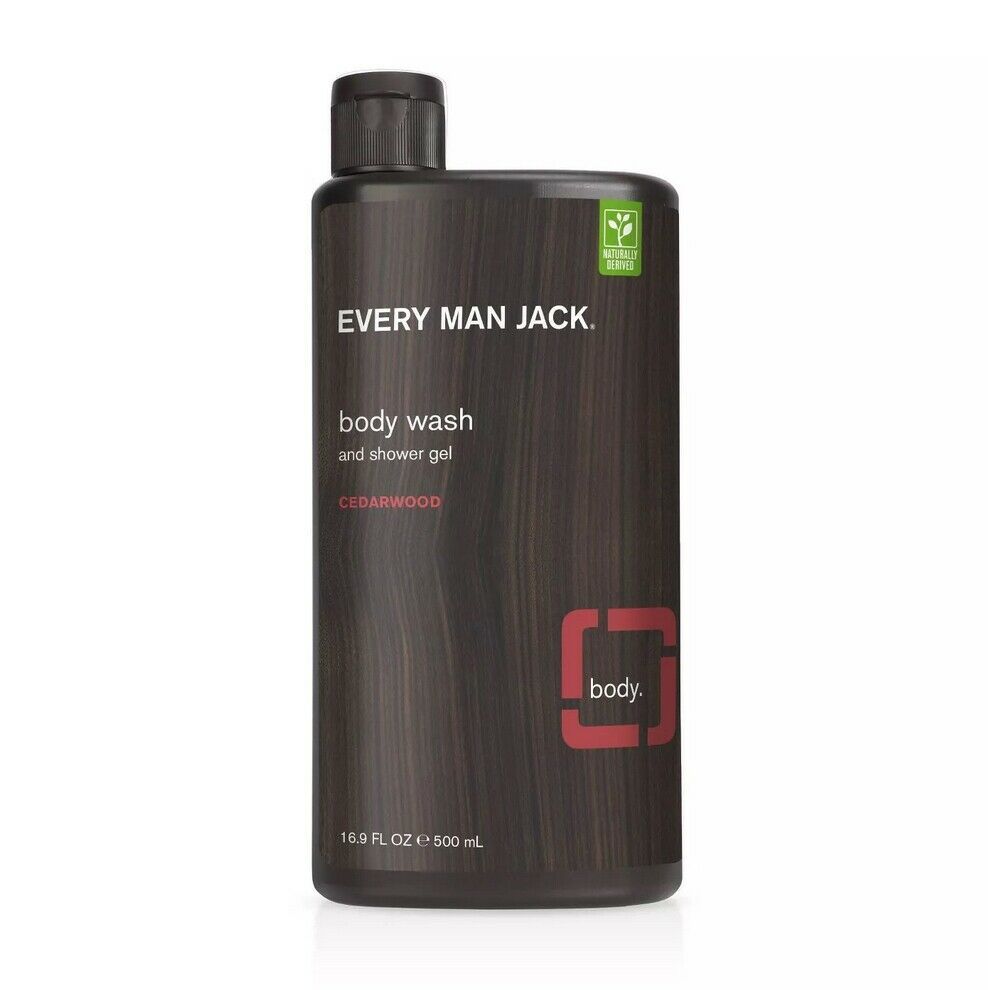 2pks Men's Hydrating Cedarwood Body Wash with Glycerin and Coconut 16.9oz/pack - $59.00