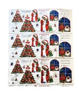 Vtg Jingle Bell Bear Appliques VIP Screen Print Cranston Print Works 3 P... - €9,69 EUR