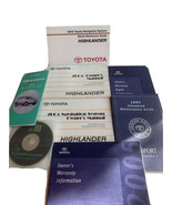 2005 Toyota Highlander lot manuals, owners, Navigation, pocket gd, warra... - $98.99
