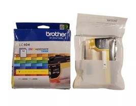 Brother INKvestment LC404Y YELLOW ONLY Original Ink Cartridge 1 Pack  BB... - $29.69