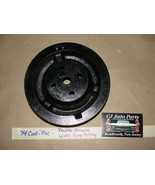 74 Cadillac 472/500 ENGINE CAST IRON WATER PUMP PULLEY DOUBLE GROOVE #16... - £98.88 GBP