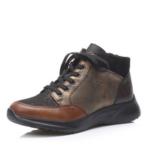Rieker N8744-22 Brown Copper Lace Up  Ankle Boot Comfort shoe EU 37 38 39 - £36.64 GBP+