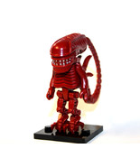  Alien Xenomorph Red Horror Movie Monster Minifigure Gift - $184.72 MXN