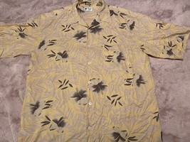Vintage Silk XXL 100% silk Hawaiian button down shirt - $25.23
