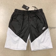 NWT Nike CT5617-010 Men Sportwear Windrunner Shorts Polyamide Black Grey Size XL - £36.49 GBP