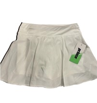 Prince Women’s Tennis Match Flounce Skort Skirt White Size XS Active Preppy - $25.58 CAD