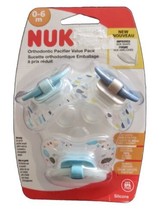 NUK Orthodontic Pacifier Value Pack 3 Ct Blush, Pink, Clear  6-18 Months - $169.45 MXN