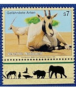 ZAYIX - 1995- United Nations Vienna #183 -MNH -Animals - Wildlife - Oryx - £1.20 GBP
