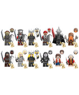 12Pcs LOTR The Hobbit Minifigures Galadriel Thranduil Adar Halbrand Mini... - $390.68 MXN