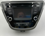 2014-2016 Hyundai Elantra AM FM CD Player Radio Receiver OEM C03B03017 - $85.67