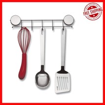 Space-Saving Stainless Steel Magnetic Hook Rack - Stylish Storage for Ut... - $650.32 MXN
