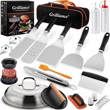 27pcs  Blackstone Griddle Kit with Basting Burger Press for Outdoor  BBQ... - $45.53