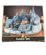 Grandeur Noel Village Noel Illuminated Porcelain Set Christmas Holiday - $87.40 CAD