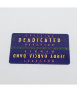 Honorary Jerry Garcia Band Deadicated Deadhed Grateful Dead Membership Card - $40.73 CAD