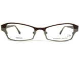 Prodesign denmark Brille Rahmen 4312 C.5031 Brown Grau Cat Eye 49-17-130 - $92.86