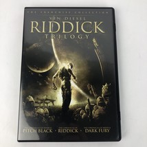Riddick Trilogy (DVD, 2006) Pitch Black, Riddick, Dark Fury * Mint Discs - $8.99