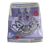 Princess Tiara W/Rhingstone 3 Pc 3+  Just Pretending- Learn Grow Play- G... - $19.68