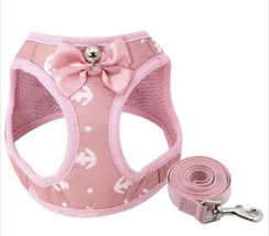 Comfortable Dog Harness with Front Clip and Handle for Easy Control Plus Leash - £13.22 GBP