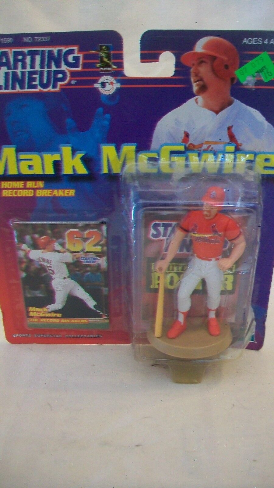 1999 MARK MCGWIRE CARDINALS STARTING LINEUP BNIP 62 Home Runs Figurine - $25.00
