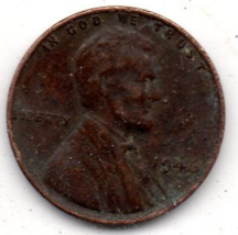 1946 Lincoln Wheat Penny- Circulated -Estate Find - £3.13 GBP