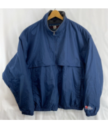 Vintage Dunbrooke Jacket Mens XL Blue Full Zip Fleece Lined - $29.74 CAD