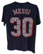 Lionel Messi Paris Saint Germain shirt Double Sided size Small Blue With... - $18.80