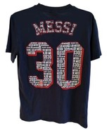 Lionel Messi Paris Saint Germain shirt Double Sided size Small Blue With... - $25.53 CAD