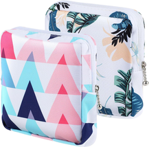 2Pcs Sanitary Napkin Storage Bag, Period Holder Bag Portable Period Kit Sanitary - £6.39 GBP