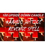 GET EVEN! Get Revenge now! Karmic Justice REVENGE Spell 100 Upside Down Candles  - $166.00