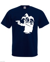 Mens T-Shirt Banksy Street Art Graffiti, Joker Clown &amp; Pistols, Jester Tshirts - £19.77 GBP