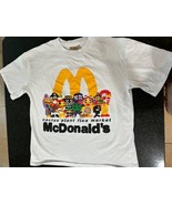 McDonalds Cactus Flea Market Buddy &amp; Friends White T-Shirt Size Large Ha... - $66.58