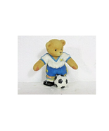 Cherished Teddies 302678 Whitney Soccer Player Figurine 1997 Enesco Vintage - £17.69 GBP