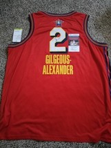 SGA Shai Gilgeous-Alexander Signed All-Star Jersey  Autographed JSA COA ... - $473.87 CAD