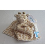 NEW Carters Plush Stuffed Giraffe Soft Security Blanket Lovey Pacifier H... - $356.65 MXN