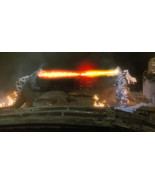 1974’s GODZILLA VS. MECHAGODZILLA monsters blast away color 5x10 scene - $6.99